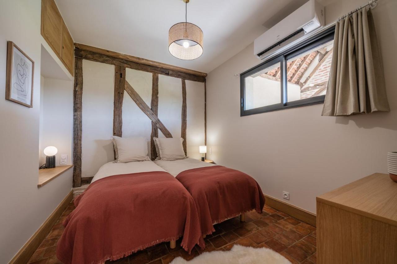 La Grange De Leonie, Chambres D'Hotes Avec Piscine Et Spa Méry-sur-Cher Zewnętrze zdjęcie