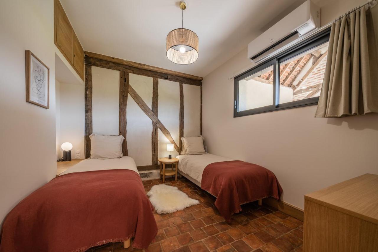 La Grange De Leonie, Chambres D'Hotes Avec Piscine Et Spa Méry-sur-Cher Zewnętrze zdjęcie