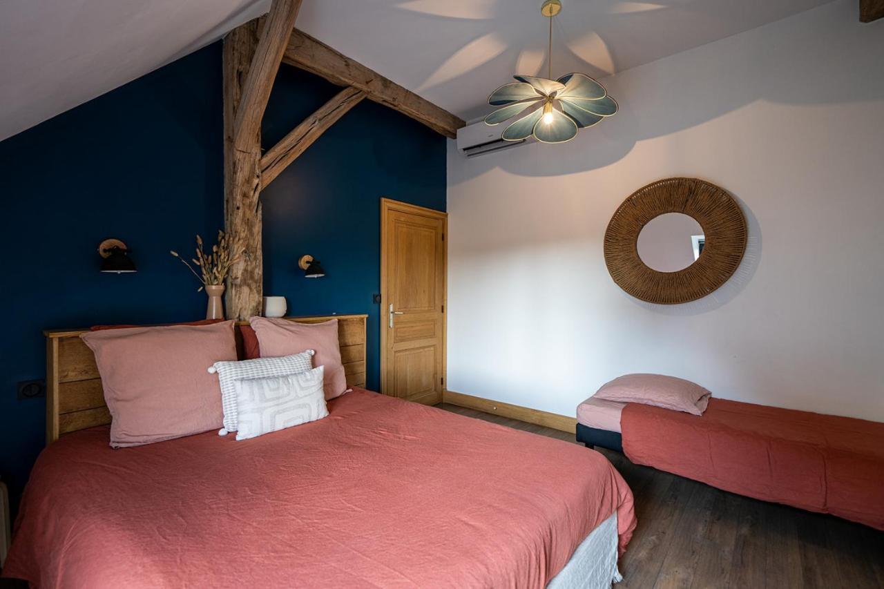 La Grange De Leonie, Chambres D'Hotes Avec Piscine Et Spa Méry-sur-Cher Zewnętrze zdjęcie